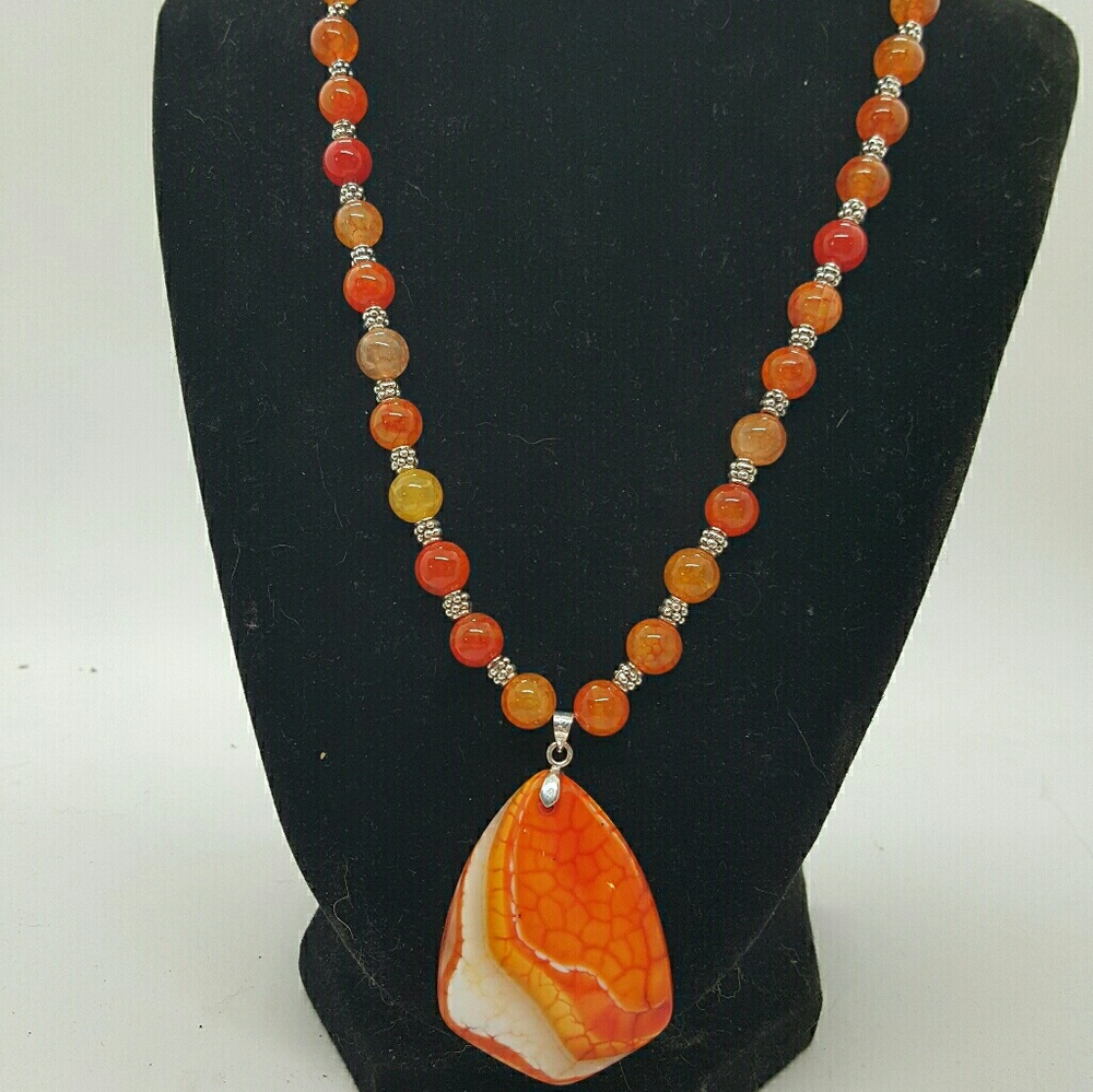 Gemstone necklace